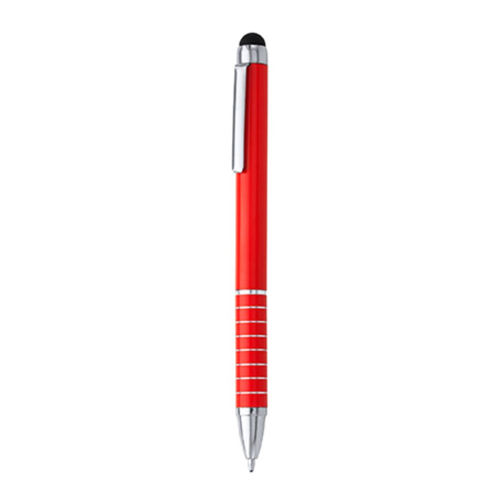 Алюминиевая ручка с поворотным механизмом и сенсором, цвет красный
