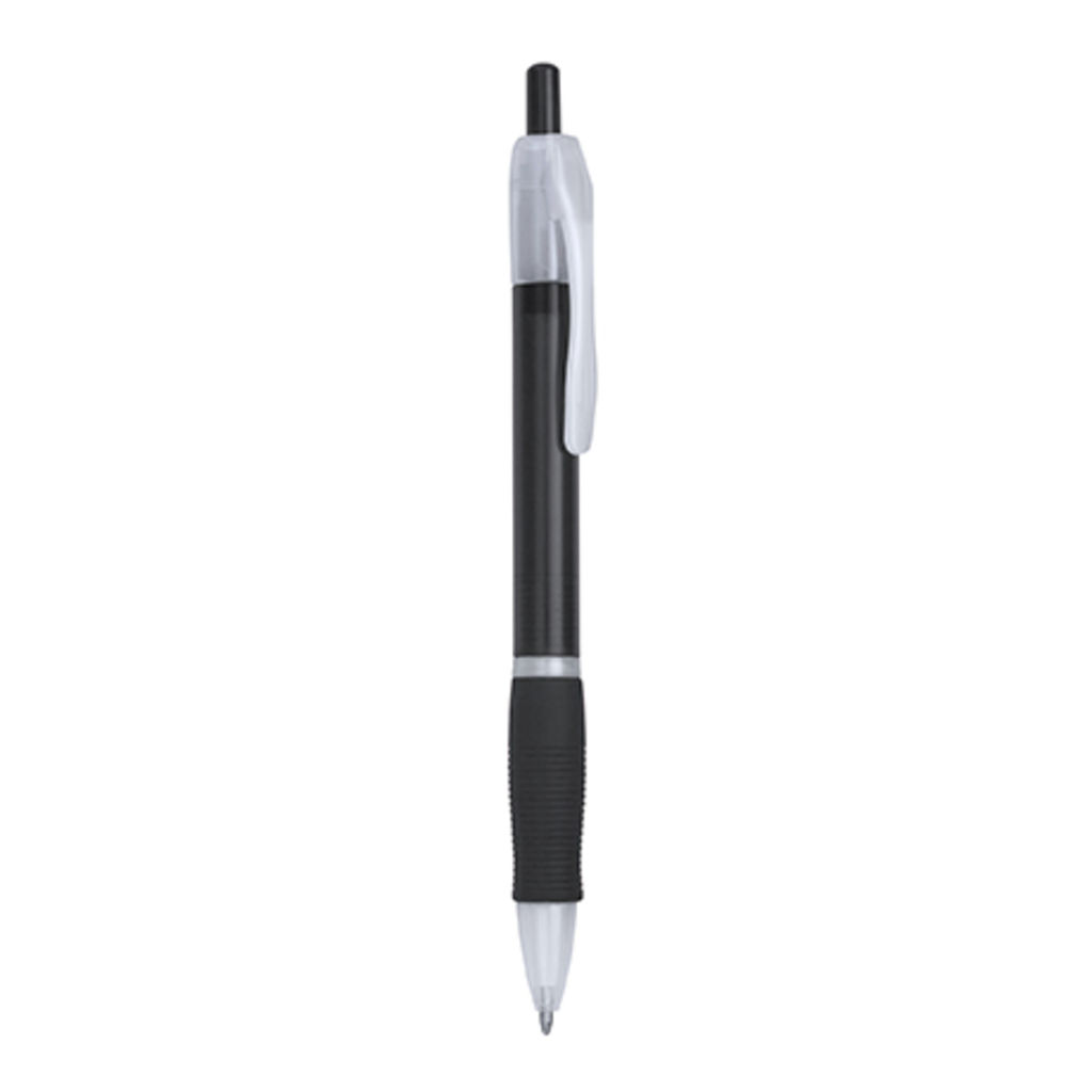 Шариковая ручка с нажимным механизмом, цвет черный