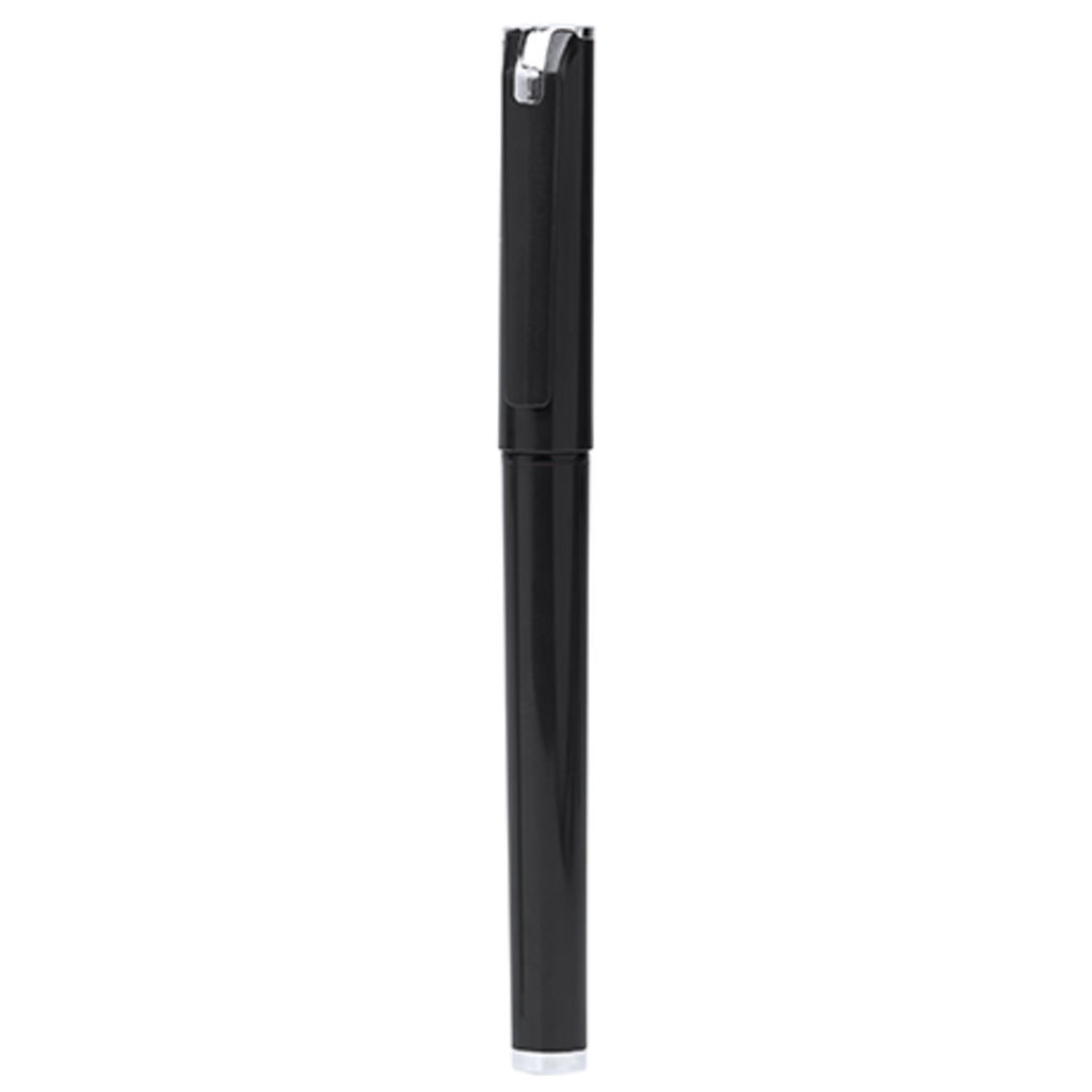 JAVARI Ручка-роллер с металлическим наконечником, цвет черный