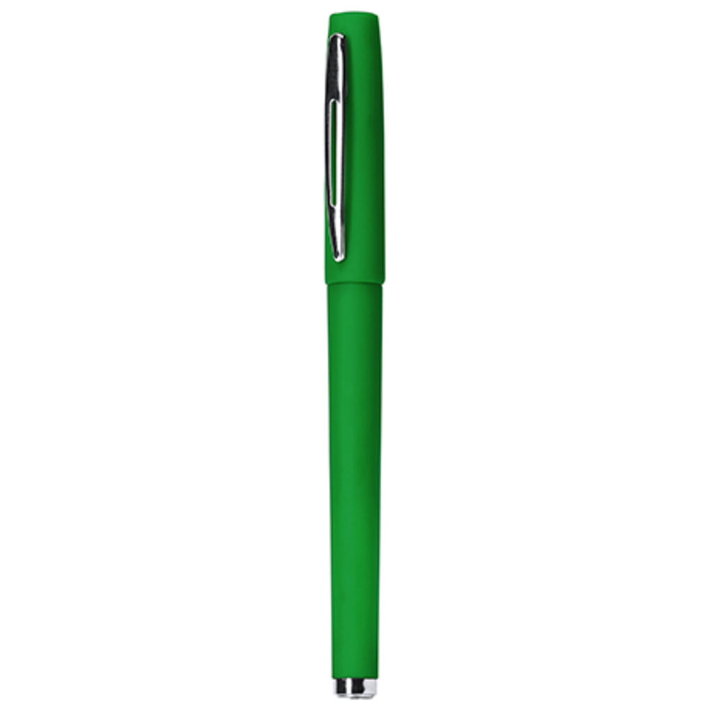 COLOMA Ручка-роллер с металлическими зажимом и наконечником, цвет зеленый папоротник