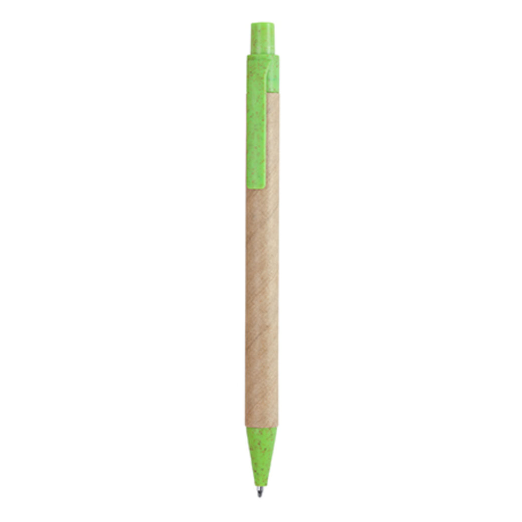 Висувна ручка виготовлена ​​з переробленого картону, колір зелений оазис