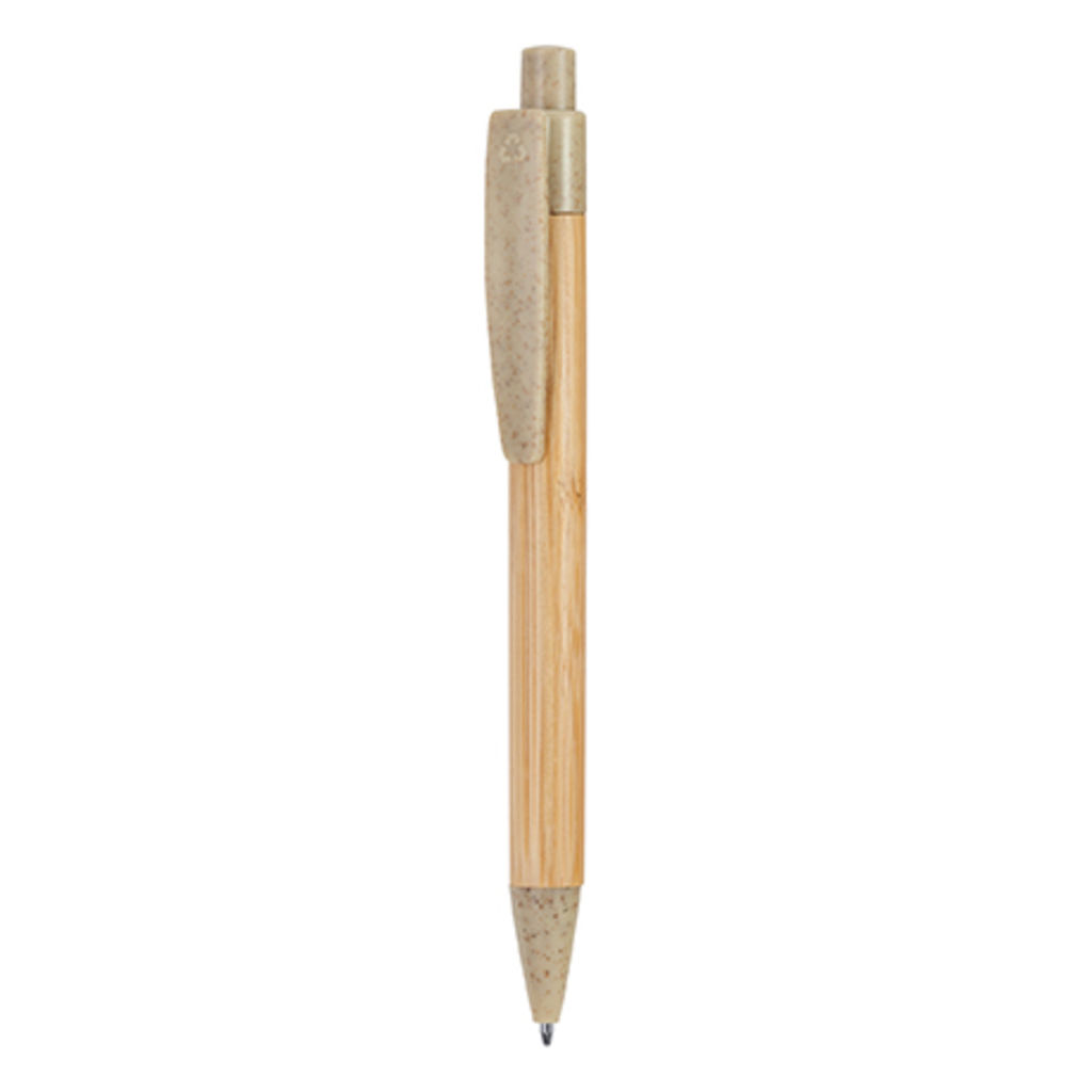 Ручка з натискним механізмом, колір необроблений