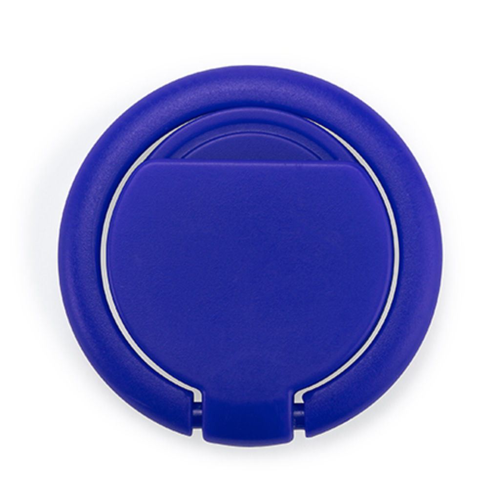 Многофункциональный держатель для смартфона с кольцом, цвет яркий синий