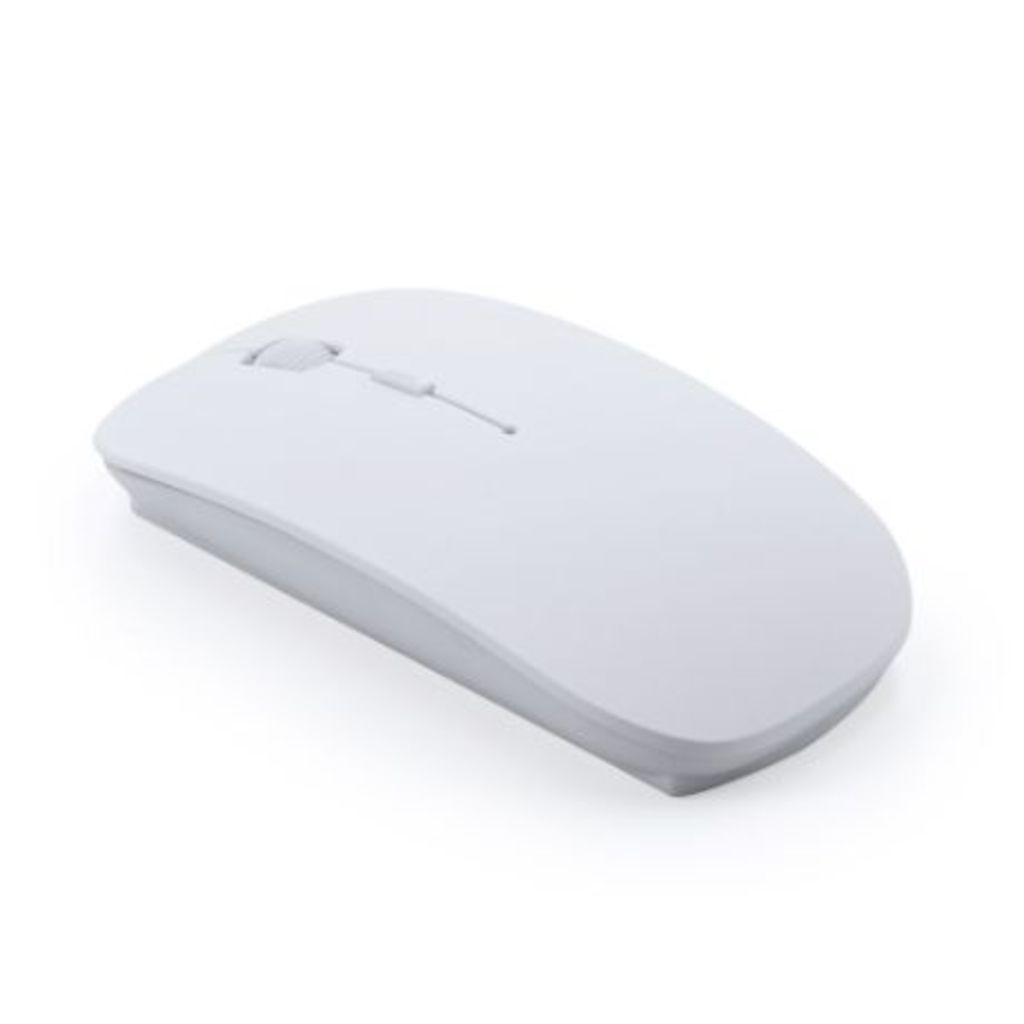 Бездротова миша з точним оптичним датчиком і інтегрованою кнопкою DPI, колір білий