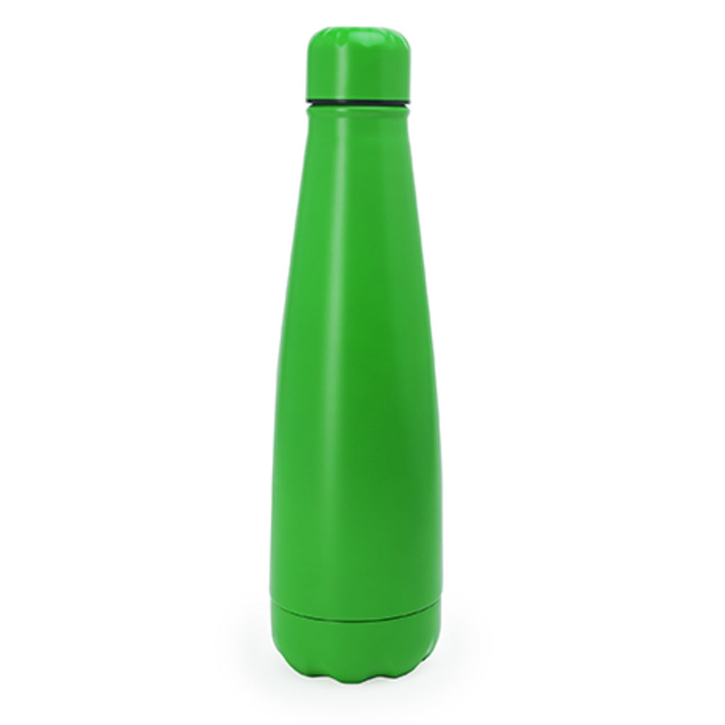 Бутылка из нержавеющей стали 304 с завинчивающейся крышкой, цвет зеленый папоротник