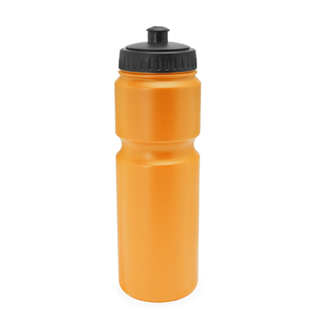 Спортивна пляшка емкостьюс 840 мл, колір апельсиновий