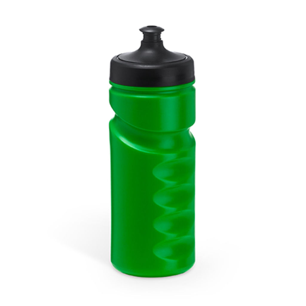Спортивна PE пляшка, колір зелена папороть