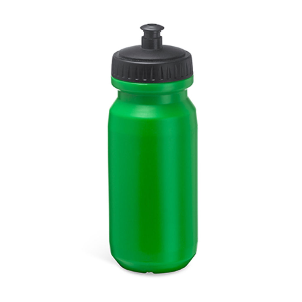 Спортивна PE пляшка з великою поверхнею для друку, колір зелена папороть