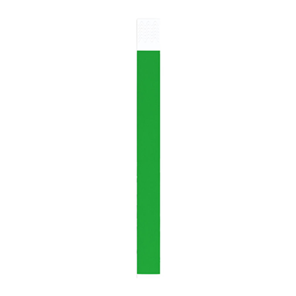 Браслет из синтетического волокна для событий с индивидуальной нумерацией, цвет зеленый папоротник