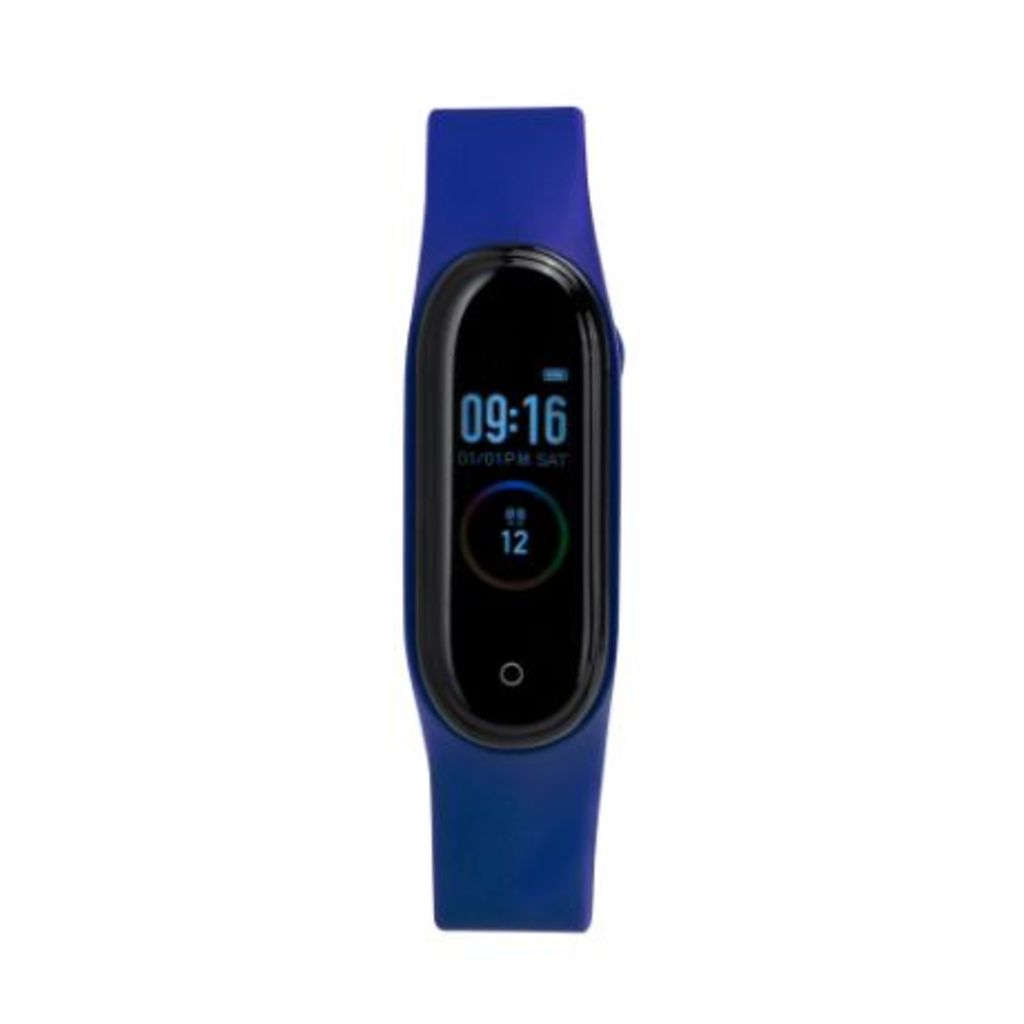 Smart годинник з функціями контролю життєдіяльності, колір яскравий синій