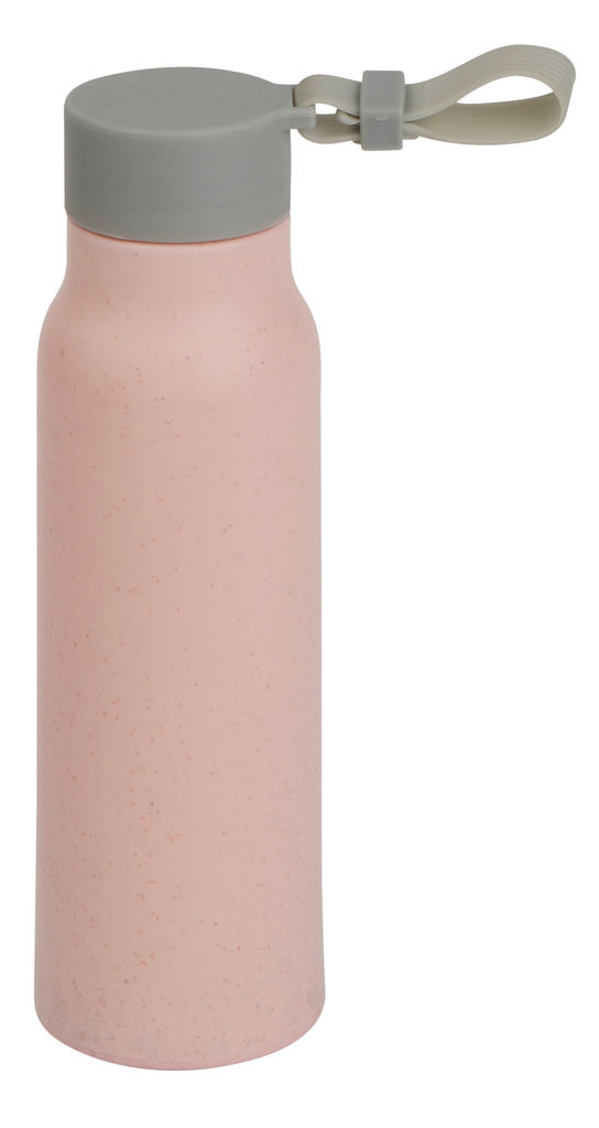 Стеклянная бутылка ECO DRINK, цвет красный