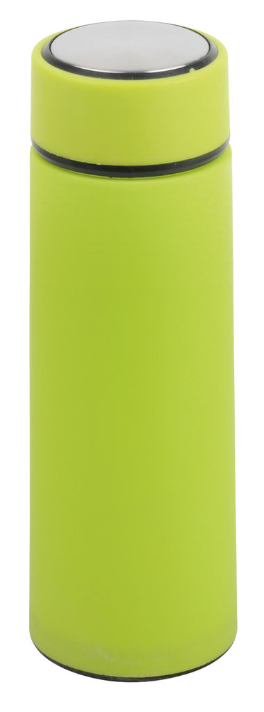 Пляшка скляна ELEGANT DRINK, колір світло зелений