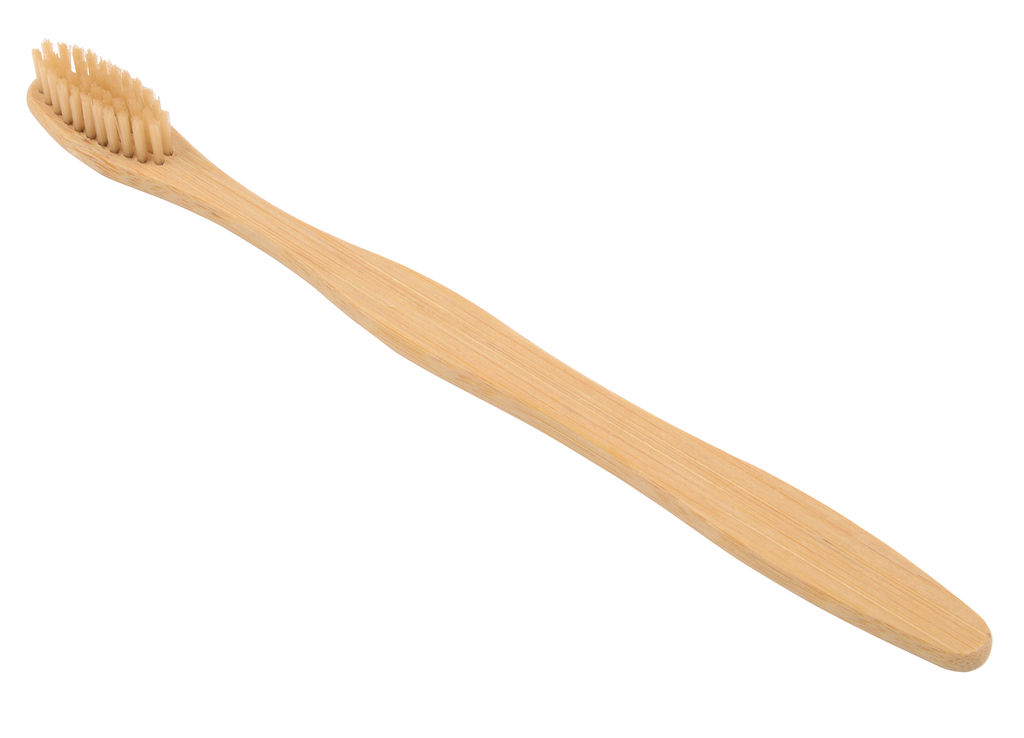 Щітка зубна бамбукова ECO CLEAN, колір коричневий