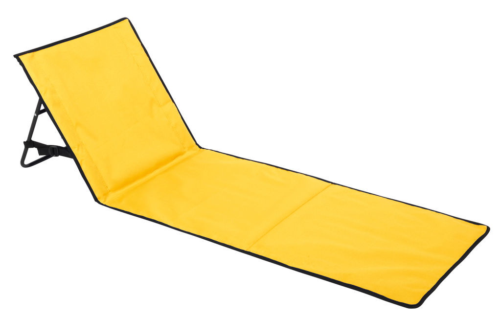 Складной пляжный коврик SUNNY BEACH, цвет жёлтый