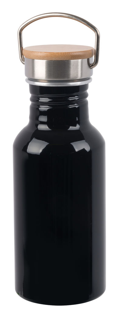 Алюминиевая бутылка ECO TRANSIT, цвет чёрный