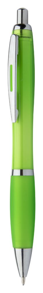 Ручка шариковая Swell, цвет зеленый лайм
