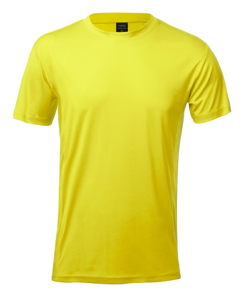 Футболка спортивная Tecnic Layom, цвет желтый  размер XS