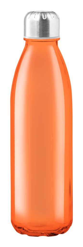 Пляшка спортивна скляна Sunsox, колір помаранчевий