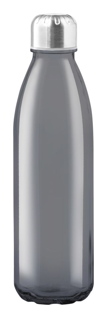 Пляшка спортивна скляна Sunsox, колір чорний