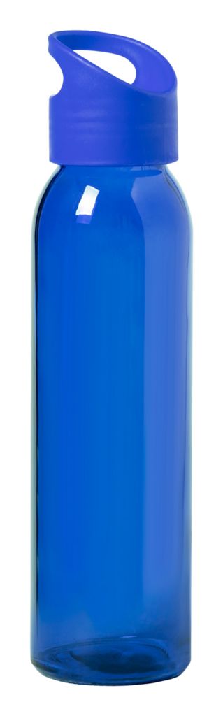 Бутылка спортивная стеклянная Tinof, цвет синий