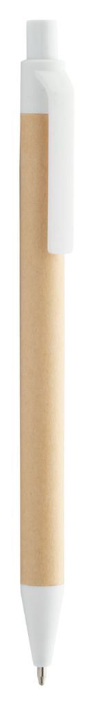 Ручка шариковая Plarri, цвет белый