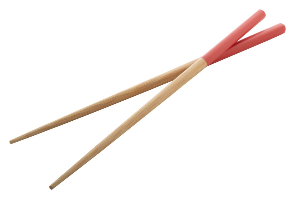 Палички для їжі бамбукові Sinicus, колір червоний