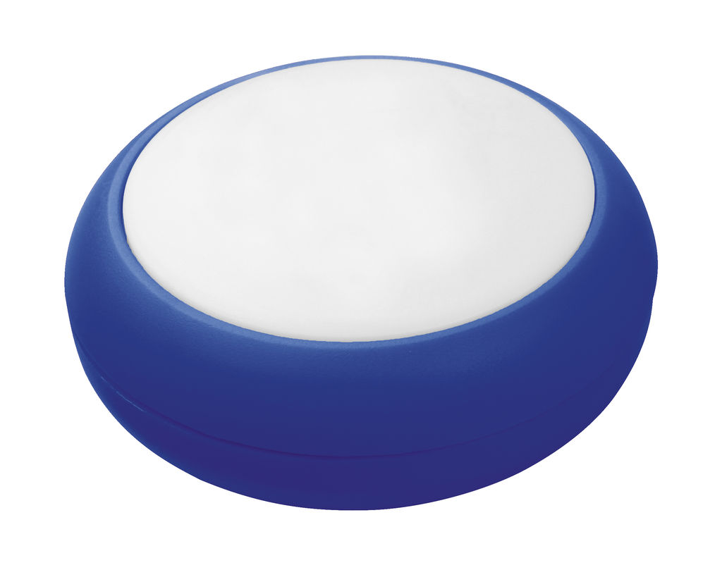 Пластиковый светодиодный фонарик с петлей, цвет синий