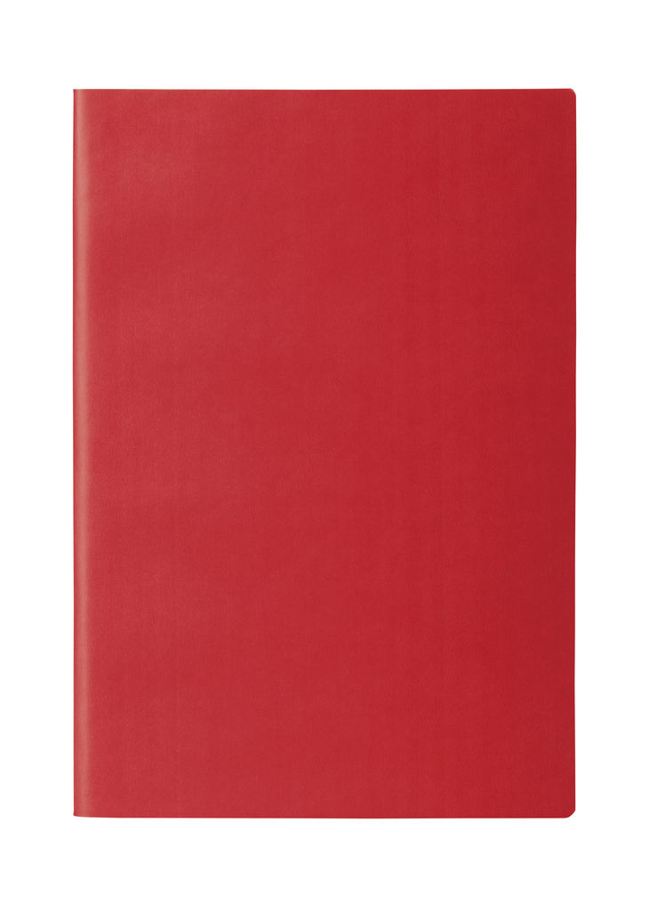Записна книжка 140x210 мм, колір червоний