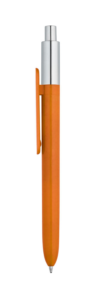 KIWU CHROME. Кулькова ручка з ABS, колір помаранчевий