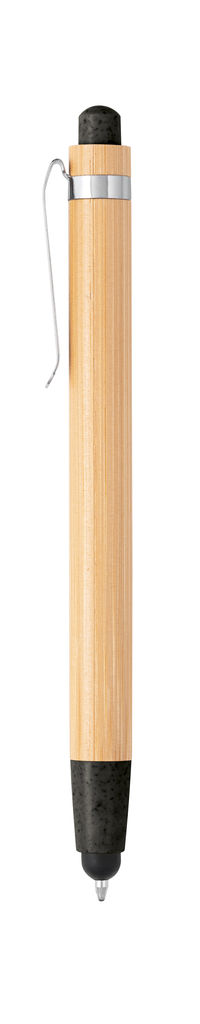 BENJAMIN. Шариковая ручка из бамбука, цвет черный