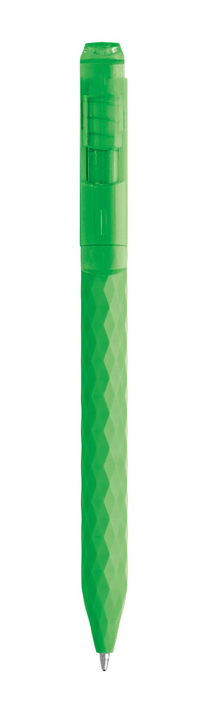 TILED. Кулькова ручка з ABS та AS, колір зелений