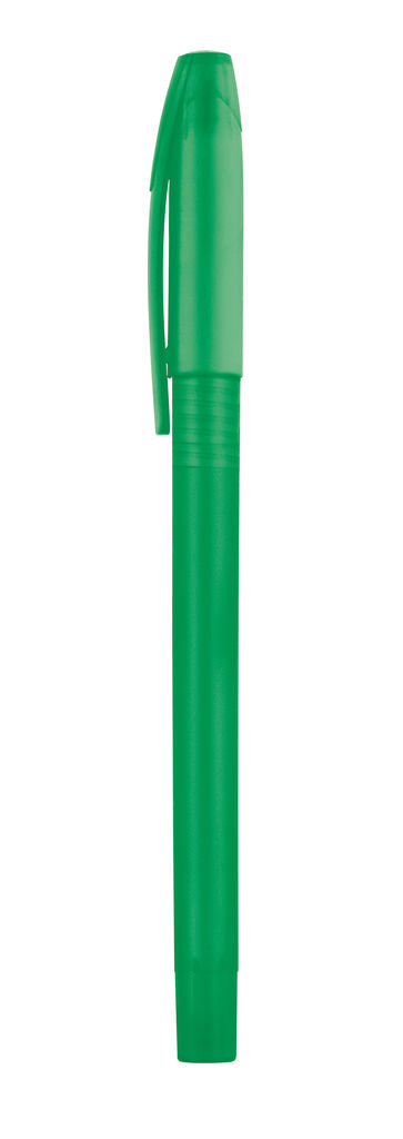 LEVI. Кулькова ручка з PP, колір зелений