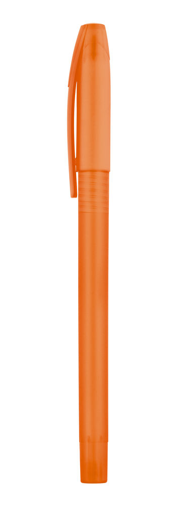 LEVI. Кулькова ручка з PP, колір помаранчевий
