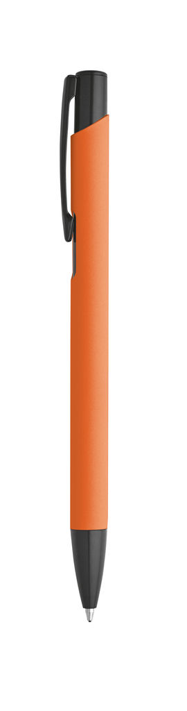 POPPINS. Алюмінієва кулькова ручка, колір помаранчевий
