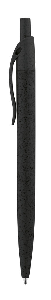 CAMILA. Шариковая ручка из волокон пшеничной соломы и ABS, цвет черный
