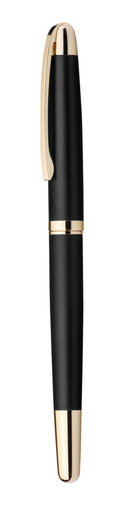 Металева ручка-ролер, SANTINI, колір чорний