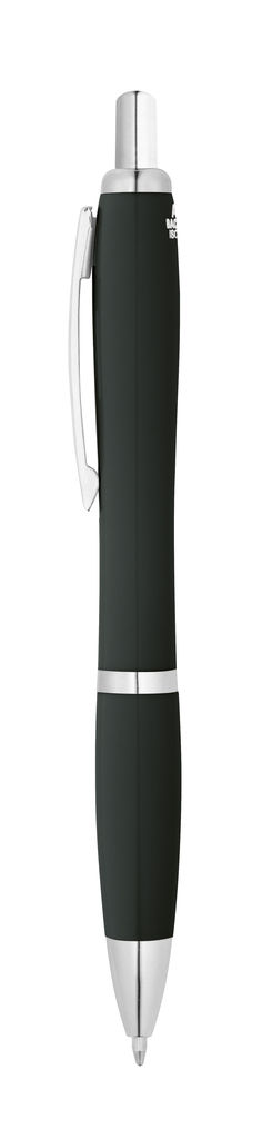 MANZONI. Кулькова ручка з ABS з антибактеріальним покриттям, колір чорний