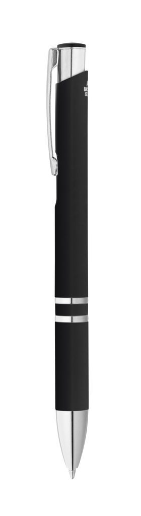 BETA SAFE. Шариковая ручка из ABS антибактериальным покрытием, цвет черный