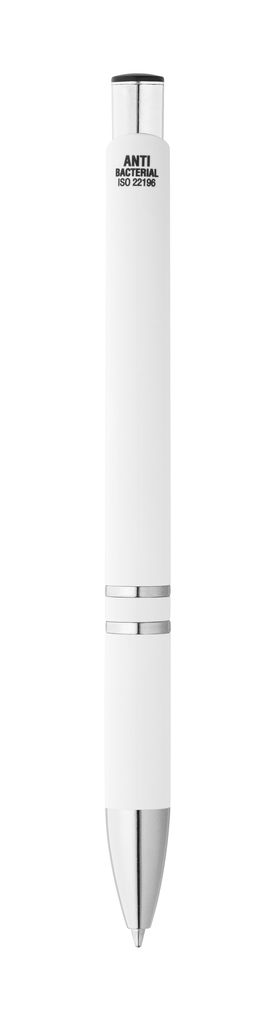 BETA SAFE. Шариковая ручка из ABS антибактериальным покрытием, цвет белый - 81213-106- Фото №2
