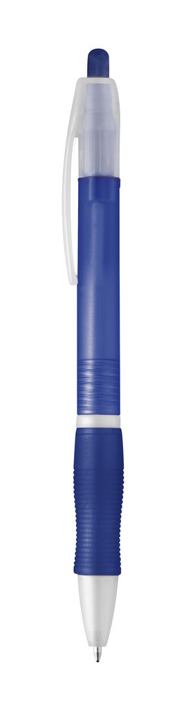 SLIM. Кулькова ручка з протиковзким покриттям, колір синій