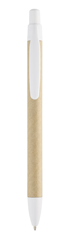 Шариковая ручка REMI, цвет белый - 91628-106- Фото №2