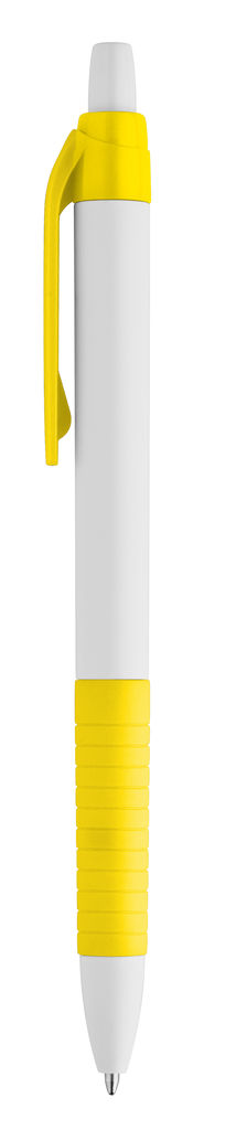AERO. Кулькова ручка з протиковзким покриттям, колір жовтий