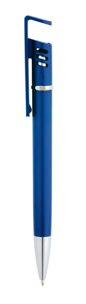 TECNA. Кулькова ручка з металевою обробкою, колір королівський синій