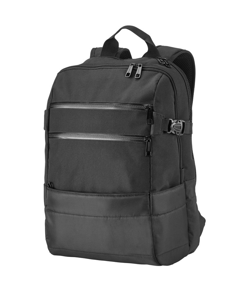 ZIPPERS BPACK. Рюкзак для ноутбука 15.6'', колір чорний