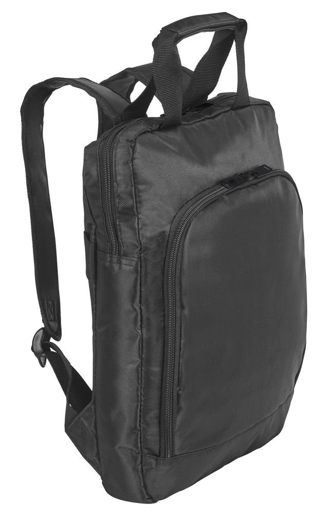 Рюкзак з поліестеру для ноутбука, 600D, колір чорний