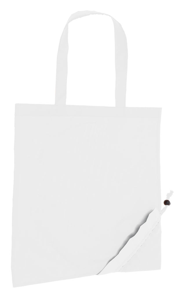 SHOPS. Складана сумка 190T, колір білий