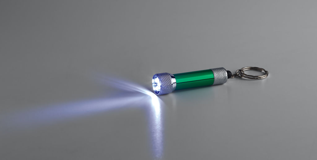 LERGAN. Брелок з LED, колір зелений - 93141-109- Фото №3