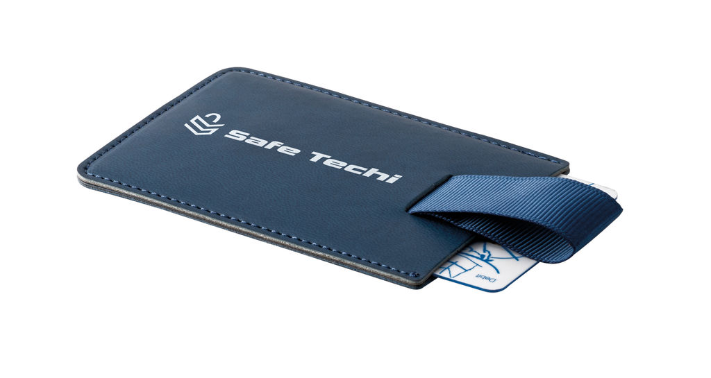 POPPY. Визитница с защитой RFID, цвет синий - 93265-104- Фото №5
