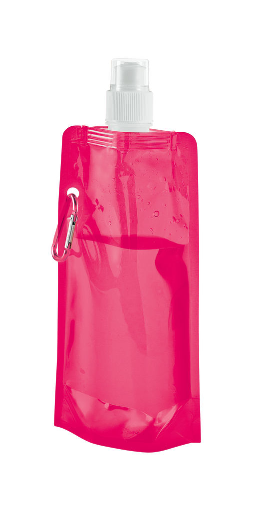 KWILL. складна пляшка, колір рожевий