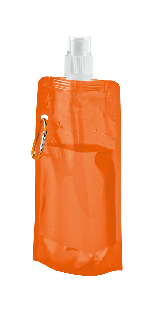 KWILL. Складная бутылка, цвет оранжевый